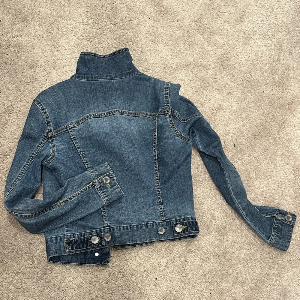 a.n.a Classic Blue Jean Jacket - Picture 4 of 4